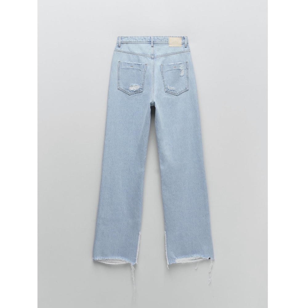 Zara Z1975 full length slit jeans - Picture 10 of 14